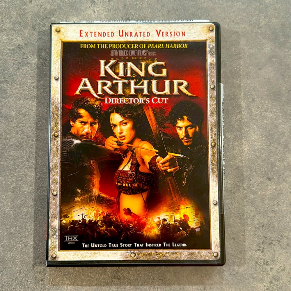 King Arthur DVD movie